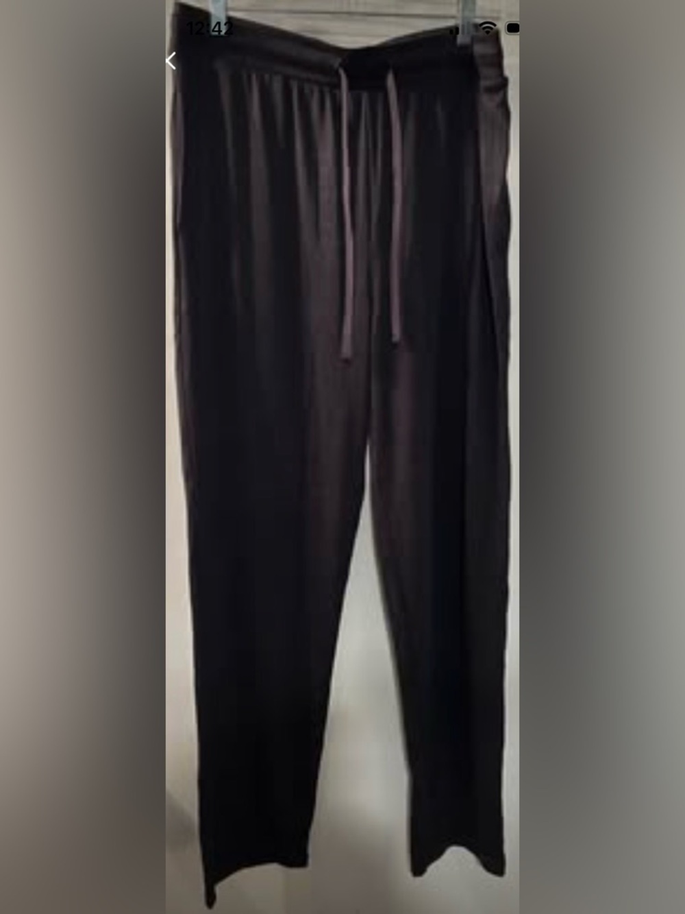George Black Men's Drawstring Jogger pants L (36-38”)